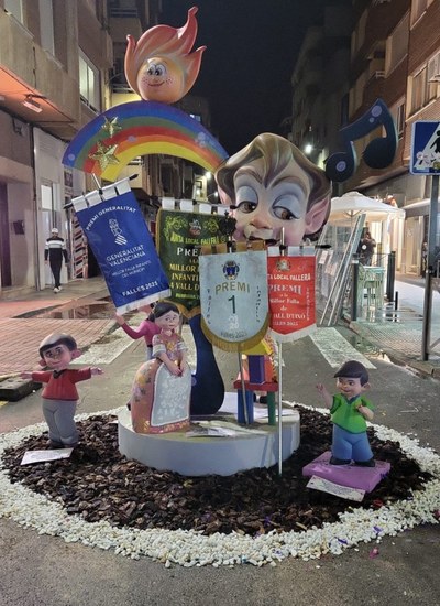 1er Premi Infantil Falla l'Ambient 2025